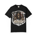 Grim Reaper Scythe T-Shirt — OneOff 'Out of the Shadows' Graphic Tee